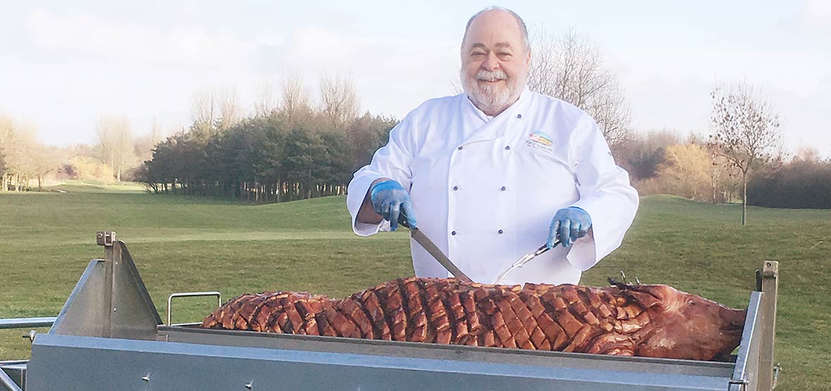 SliderKeithBehindHogRoast